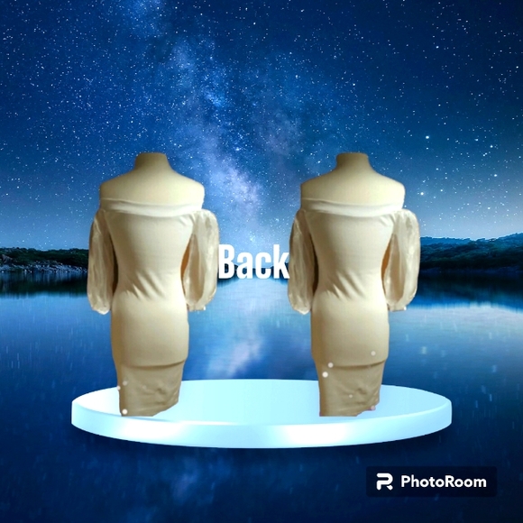 Women dress sexy white cocktail dress - Picture 3 of 5